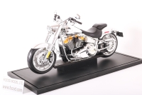 custom made model of Harley-Davidson Fat Boy Gray Ghost 2025 motorcycle